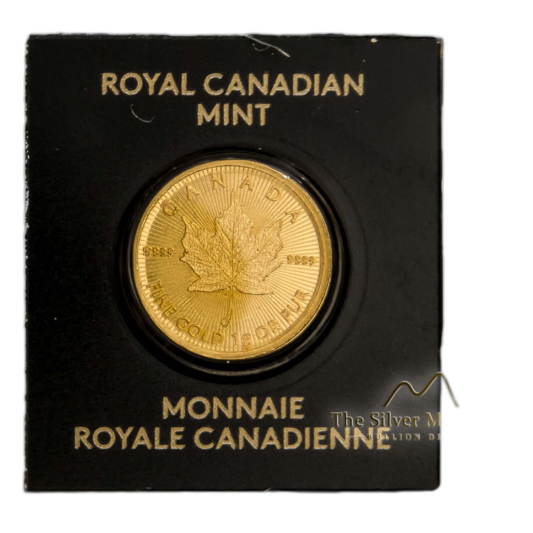 1g Royal Canadian Mint Gold Coin 2019 front