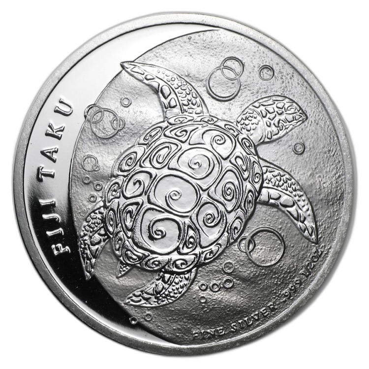 1/2 oz New Zealand Mint Zilveren Munt Divers voorkant