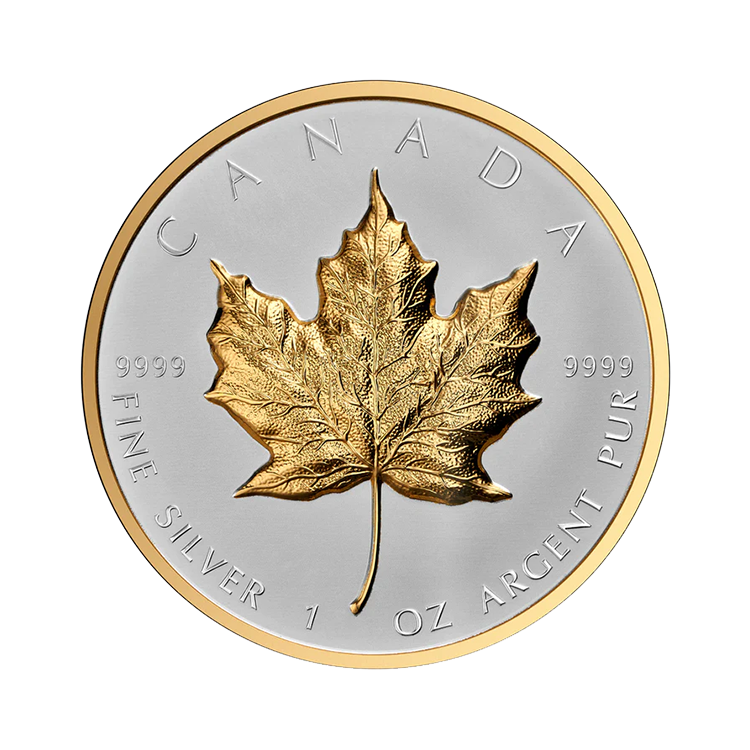 1 oz Maple Leaf d'Argent 2023 front