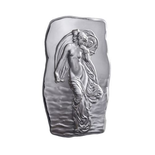 Thumbnail 1 kilo silver bar Woman on Water front