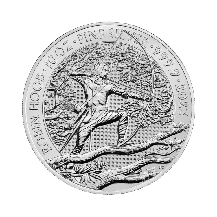 10 oz Myths and Legends Silver Coin 2023 front