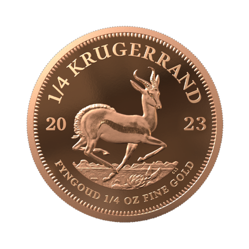Thumbnail 1/4 oz Krugerrand Proof Gold Coin 2023 front