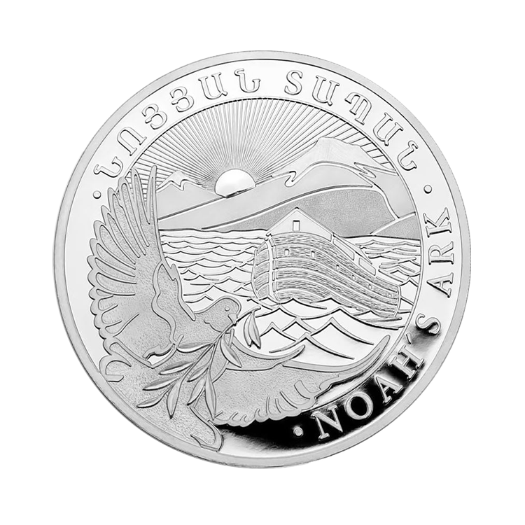 1/4 oz Geiger Zilveren Munt 2023 voorkant