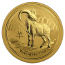 1 oz Lunar Gold Coin 2015 front