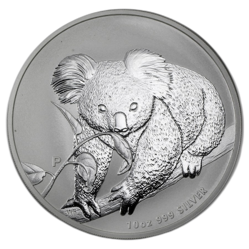 Thumbnail 10 oz Koala Zilveren Munt 2010 voorkant