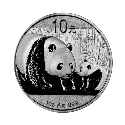 Thumbnail 1 oz China Gold Coin Corp. Silbermünze Panda 2011 front