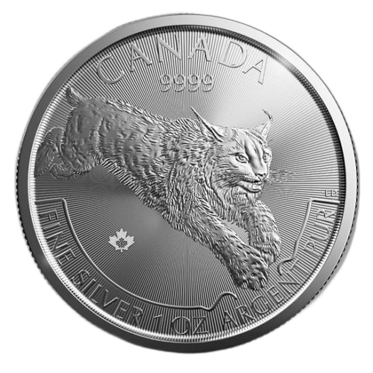 1 oz Royal Canadian Mint d'Argent 2017 front