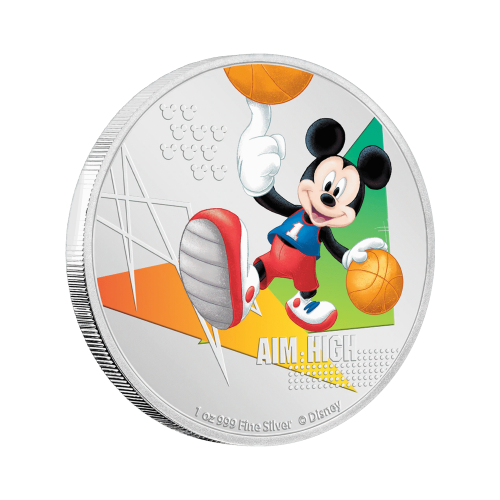 Thumbnail 1 oz Disney Silver Coin 2020 back