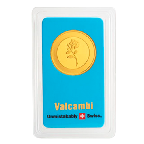 Thumbnail 8g Valcambi Gouden Munt Divers voorkant