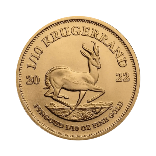 Thumbnail 1/10 oz gold Krugerrand coin 2025