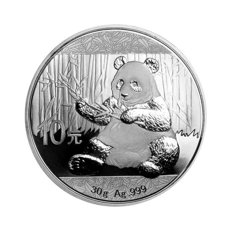 30g China Gold Coin Corp. Silver Coin 2017 front