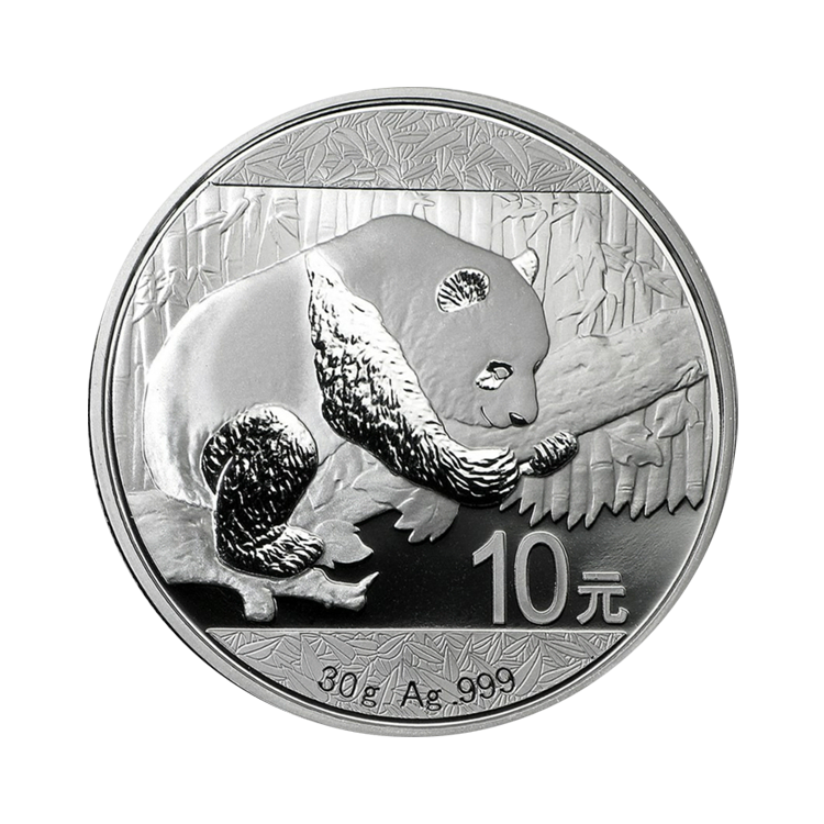 30g China Gold Coin Corp. d'Argent 2016 front