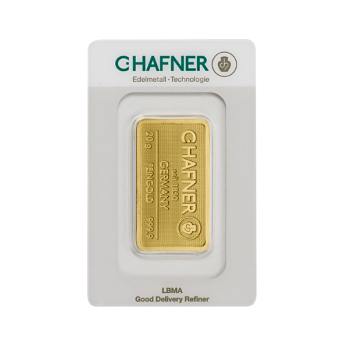 Thumbnail Obverse gold bar 20 gram C.Hafner