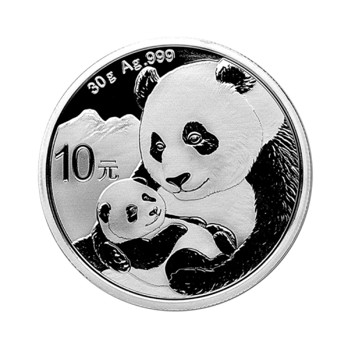 Thumbnail 30g China Gold Coin Corp. d'Argent 2019 front