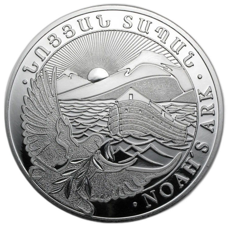 1 kilo Geiger Silbermünze Verschiedene Jahre front