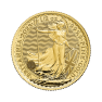 1/2 oz gouden Britannia munt voorkant