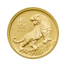 1/4 oz Lunar Gold Coin 2022 front