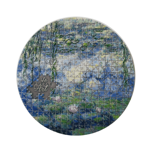 Thumbnail 3 troy ounce zilveren munt waterlelies 2021 antieke afwerking voorkant