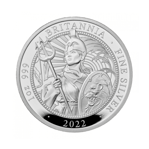 Thumbnail 1 oz Royal Mint d'Argent 2022 front