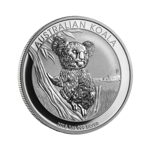 Thumbnail 1 oz Koala Zilveren Munt 2012 voorkant