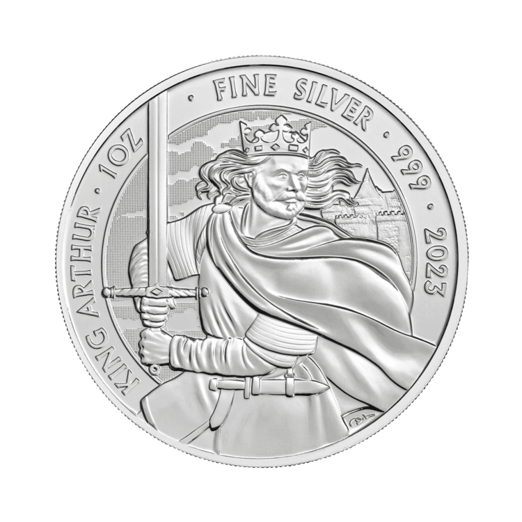 1 oz Myths and Legends Silver Coin 2023 front