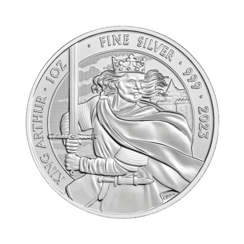 Thumbnail 1 oz Myths and Legends Silver Coin 2023 front