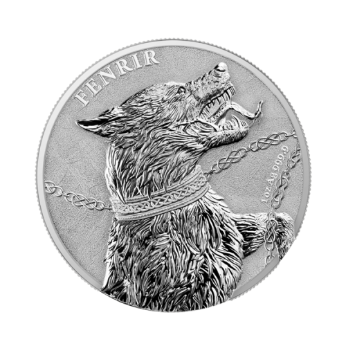Thumbnail 1 oz Germania Zilveren Munt 2022 voorkant