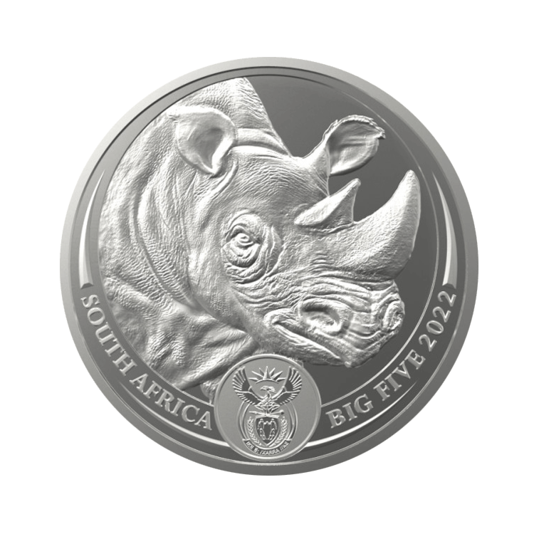 1 oz South African Mint Silbermünze 2022 front