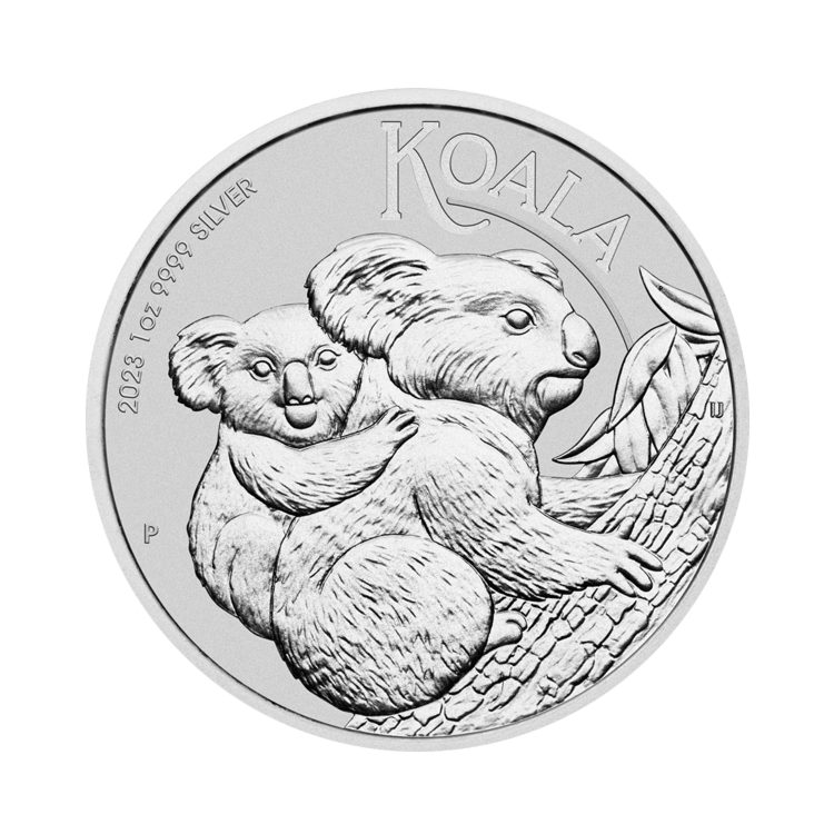 1 oz Koala Zilveren Munt 2023 voorkant