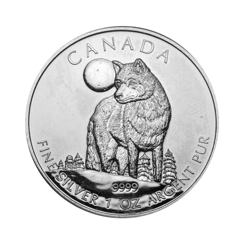 Thumbnail 1 oz Royal Canadian Mint Zilveren Munt 2011 voorkant