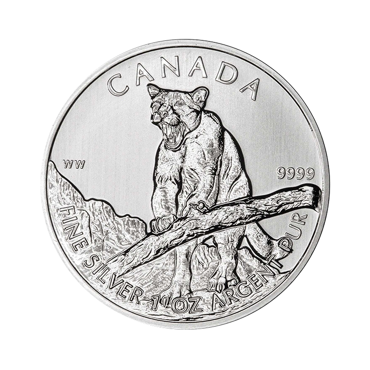 1 oz Royal Canadian Mint Zilveren Munt 2012 voorkant