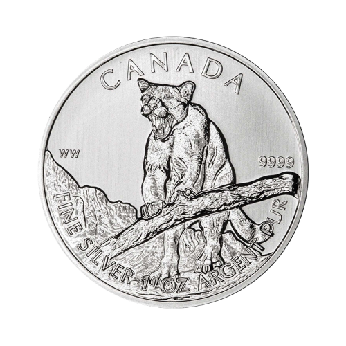 Thumbnail 1 oz Royal Canadian Mint Zilveren Munt 2012 voorkant