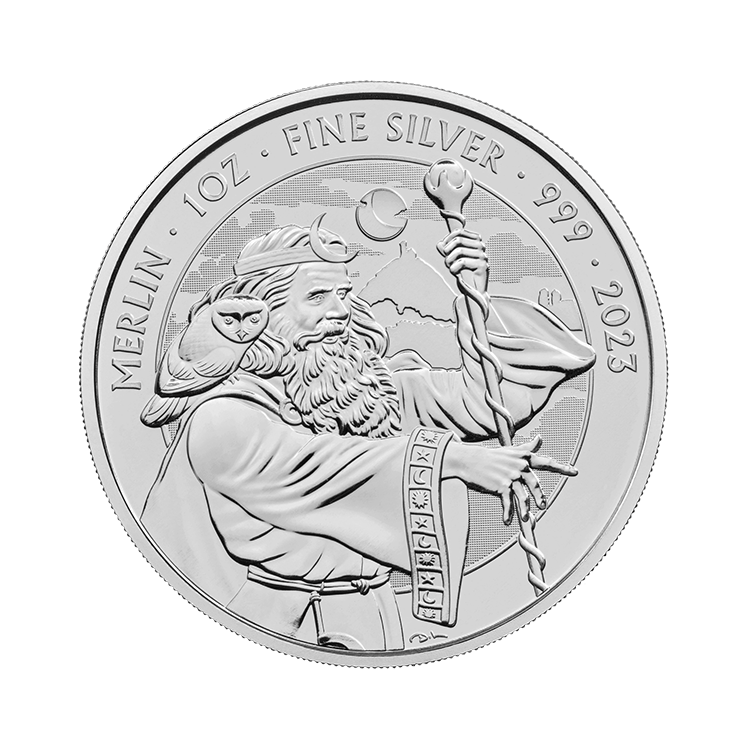1 oz Royal Mint Zilveren Munt 2023 voorkant