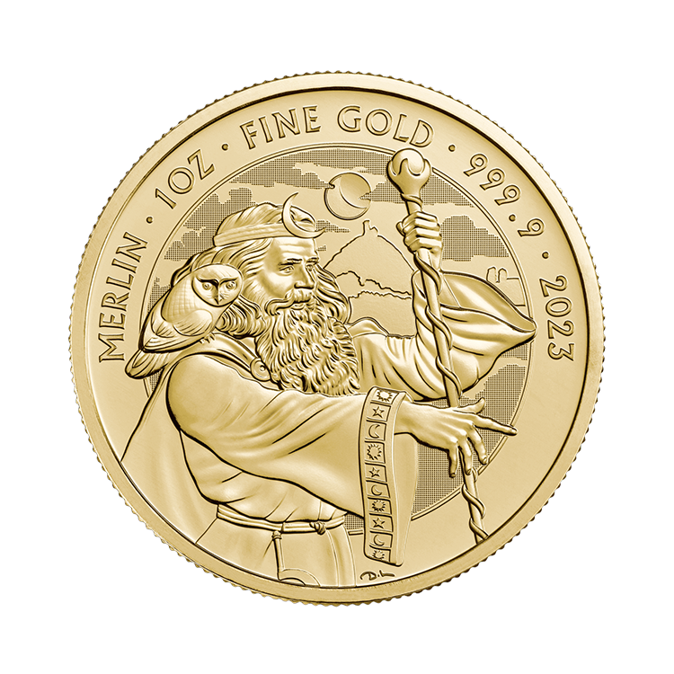 1 oz Royal Mint Gold Coin 2023 front