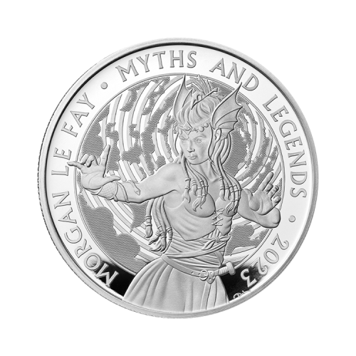 Thumbnail 1 oz Royal Mint Zilveren Munt 2023 voorkant