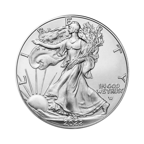 Thumbnail 1 oz Silver Eagle Silbermünze 2023 back
