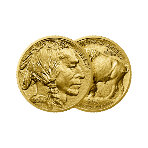 Thumbnail 1 oz US Mint Gouden Munt 2024 perspectief 1