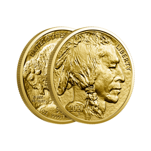 Thumbnail 1 oz US Mint Gouden Munt 2024 perspectief 2