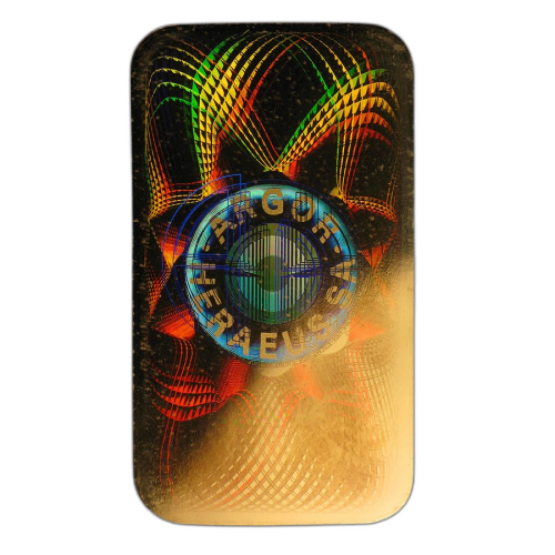 Thumbnail 1 oz Heraeus Goudbaar Divers voorkant