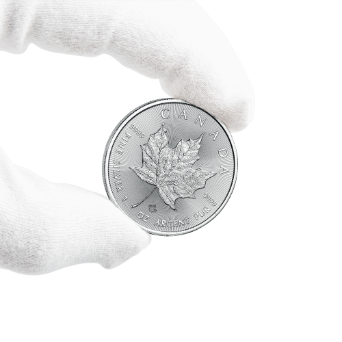 Thumbnail 1 troy ounce zilveren Maple Leaf munt 2025