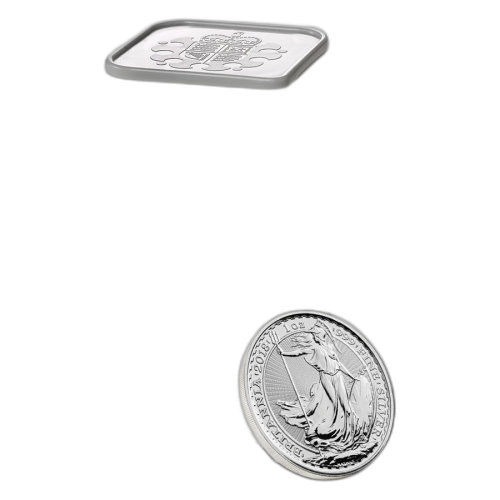 Thumbnail 1 oz Britannia Plata 2020 back