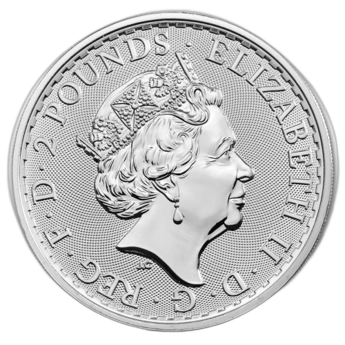 Thumbnail 1 oz Britannia Plata 2020 angle 1