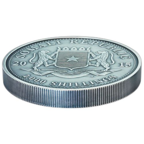 Thumbnail 1 kilo Bavarian State Mint Silbermünze 2015 back