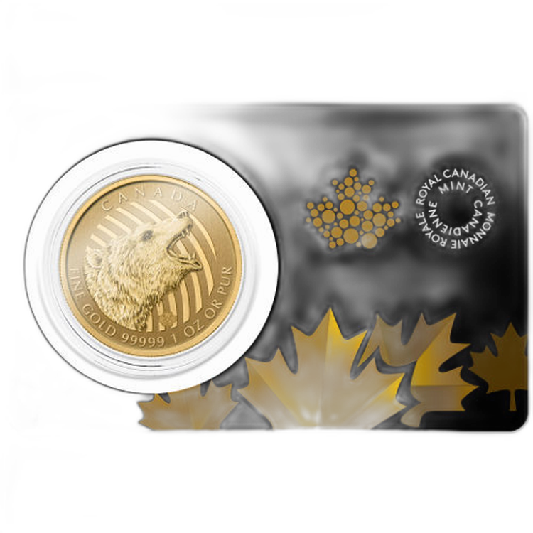 1 oz Royal Canadian Mint Gold Coin 2016 back