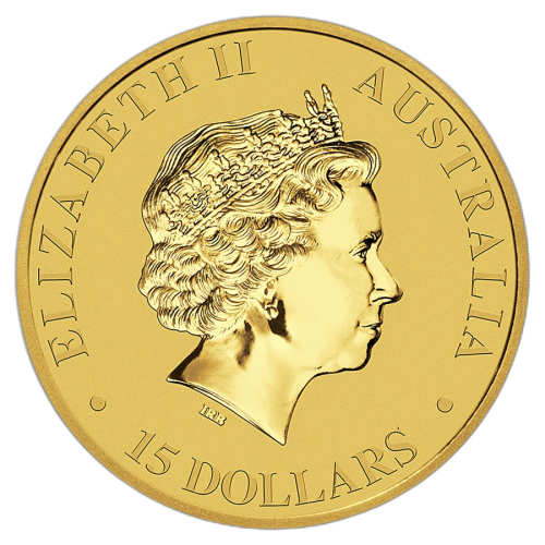 Thumbnail 1/10 oz Kangaroo Gouden Munt 2017 achterkant