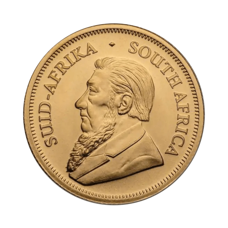 Gold Krugerrand coin 1/10 oz