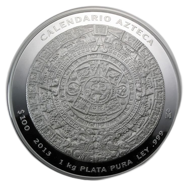 1 kilo Royal Canadian Mint Zilveren Munt achterkant