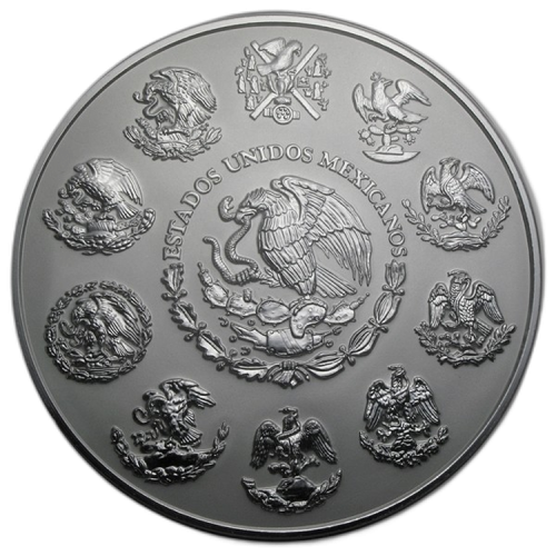 Thumbnail 1 kilo Royal Canadian Mint Zilveren Munt perspectief 1