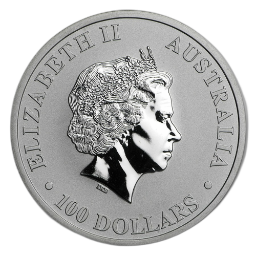 Thumbnail 1 Troy ounce platina Platypus munt achterkant