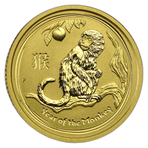 Thumbnail 1/10 oz Lunar Or 2016 back